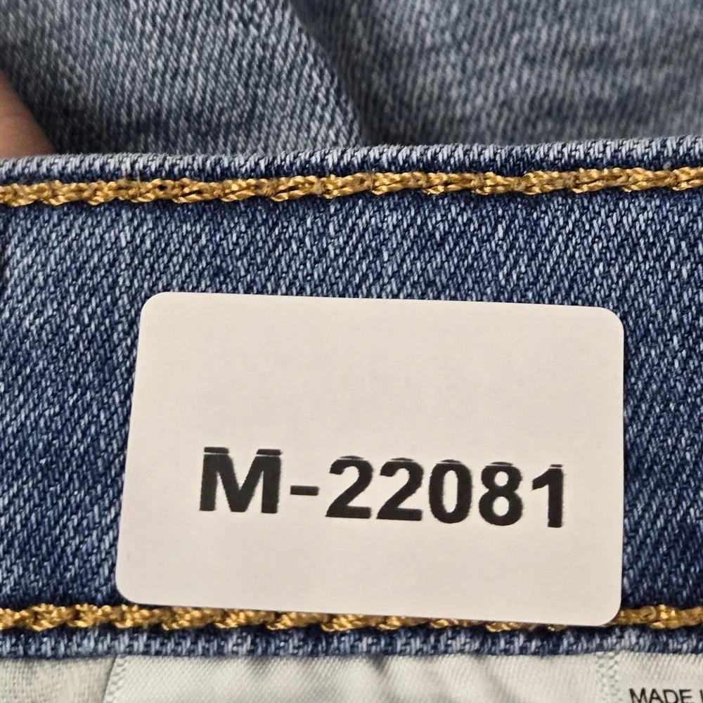 Levi's 502 Men Jeans 33X32 Light Blue Denim Taper Fit 27